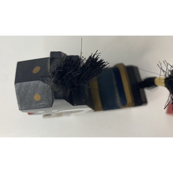 Pair of Vintage Japanese Yahata-uma Wooden Horses - Hand Carved & Painted Artisa - Picture 5 of 15